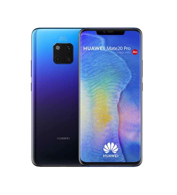 Smartphone Huawei Mate 20 Pro 128GB 6.3 AMOLED 40MP Purple [Grade B]"