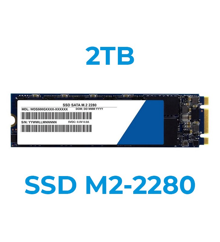 Upgrade a 2TB SSD M2