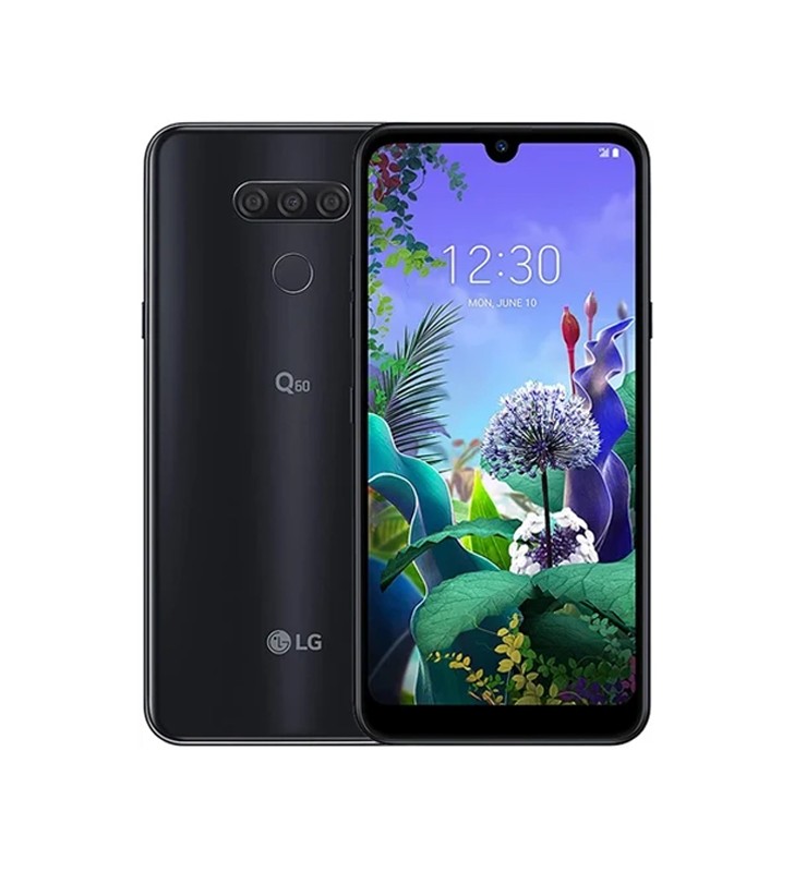 Smartphone LG Q60 LM-X525EAW 64GB 6.26 IPS LCD 16MP Black [Grade B]"