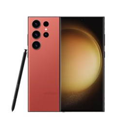 Smartphone Samsung Galaxy S23 Ultra 5G SM-S918B 1TB 6.8 Dynamic AMOLED 2X 200MP Red [Grade B]"