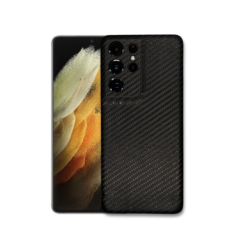 Xline-pro cover silicon carbon samsung s21 ultra black [2000000018706]