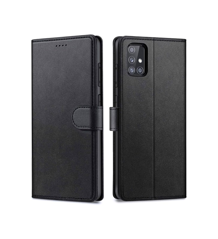 Xline-pro nuova cover a libro con chiusura magnetica per samsung a51 nera [2000000013695]