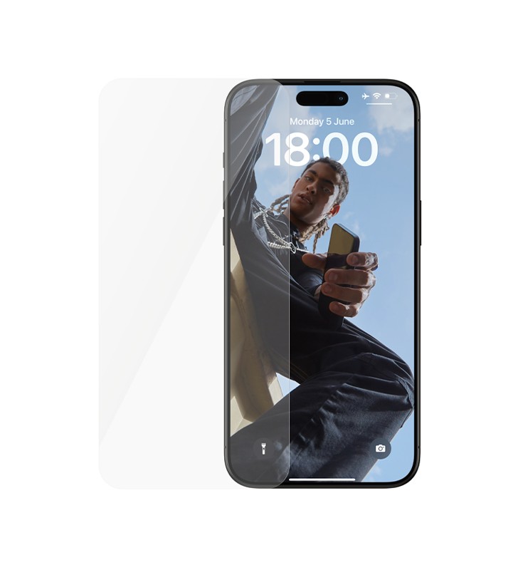 PanzerGlass BULKSAFE95557 Pellicola Vetro Temperato trasparente proteggischermo Apple iPhone 15 Pro Max