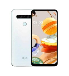 Smartphone LG K61 128GB 6.53 IPS LCD 48MP White [Grade A]"