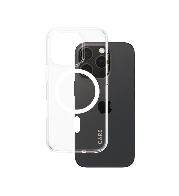 Cover PanzerGlass trasparente Urban Combat White MagSafe Apple iPhone 16 Pro [5715685004049]
