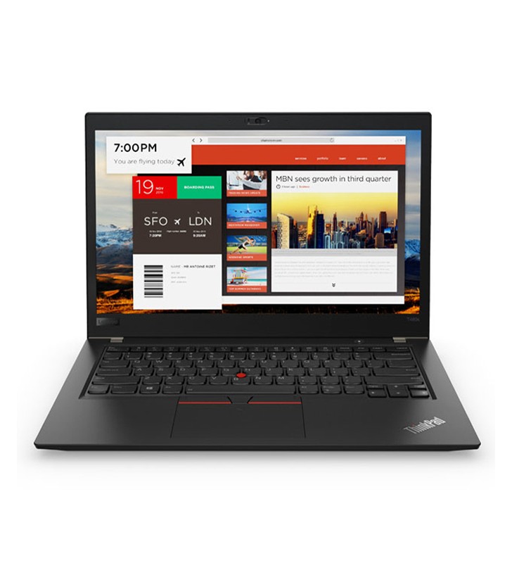 Notebook Lenovo ThinkPad T480s Core i5-8250U 1.6GHz 8GB 256GB SSD 14 Windows 11 Professional [Grade C+]"