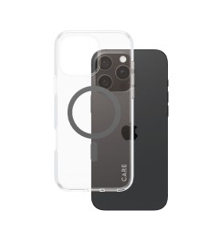 Cover PanzerGlass trasparente Urban Combat w. Black MagSafe iPhone 16 Pro Max [5715685004148]