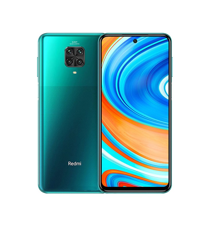 Smartphone Xiaomi Redmi Note 9 Pro 64GB 6.6 DotDisplay 64MP Green [Grade B]"