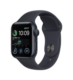 Smartwatch Apple Watch SE 2nd Gen. (A2722) GPS Aluminium 40mm 32GB OLED Touchscreen Midnight [Grade C+]