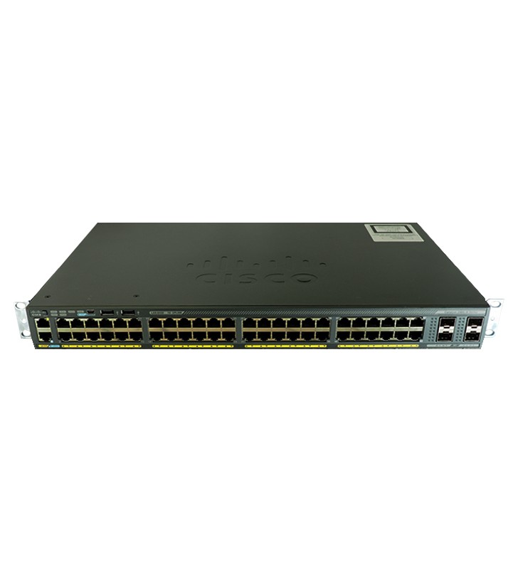 Cisco Catalyst WS-C2960X V02 switch di rete Gestito L2 Gigabit Ethernet (10/100/1000) 1U Nero