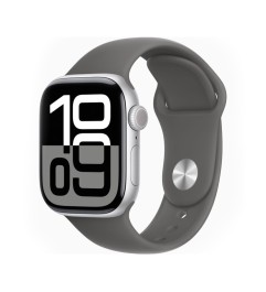 Smartwatch Apple Watch Series 10 GPS (A2999) Aluminium 46mm 64GB OLED Touchscreen Silver [Grade B]
