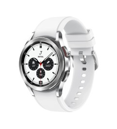 Smartwatch Samsung Galaxy Watch4 Classic SM-R880 42mm OLED Touchscreen WiFi GPS Silver [Grade B]