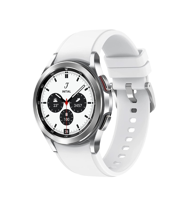 Smartwatch Samsung Galaxy Watch4 Classic SM-R880 42mm OLED Touchscreen WiFi GPS Silver [Grade B]