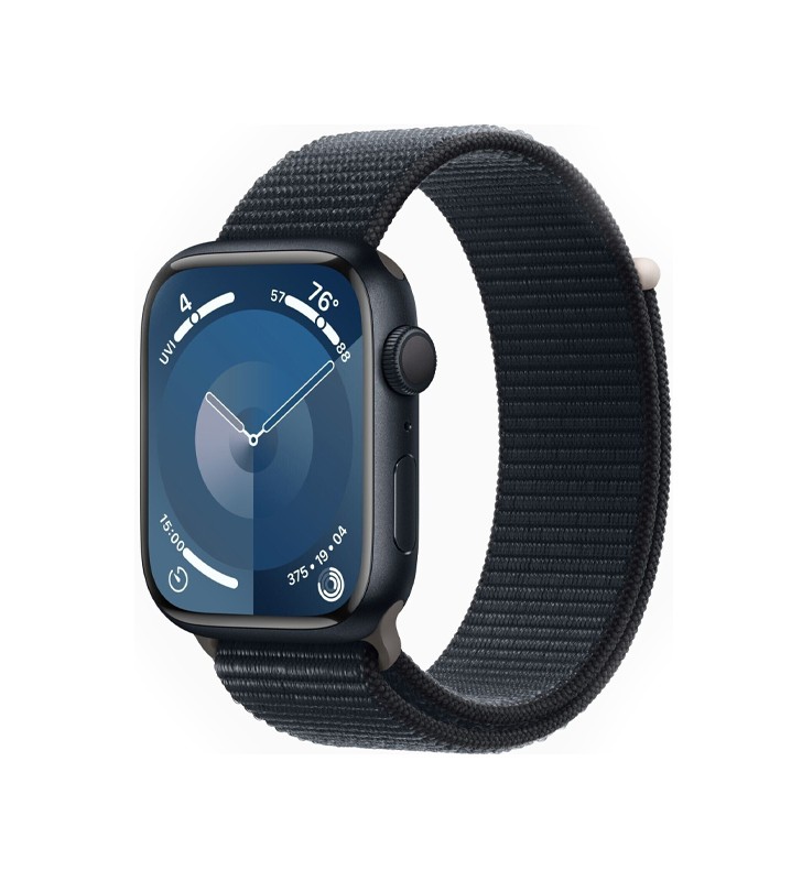 Smartwatch Apple Watch Series 9 Cellular GPS (A2984) Aluminium 45mm 64GB OLED Touchscreen Midnight [Grade B]