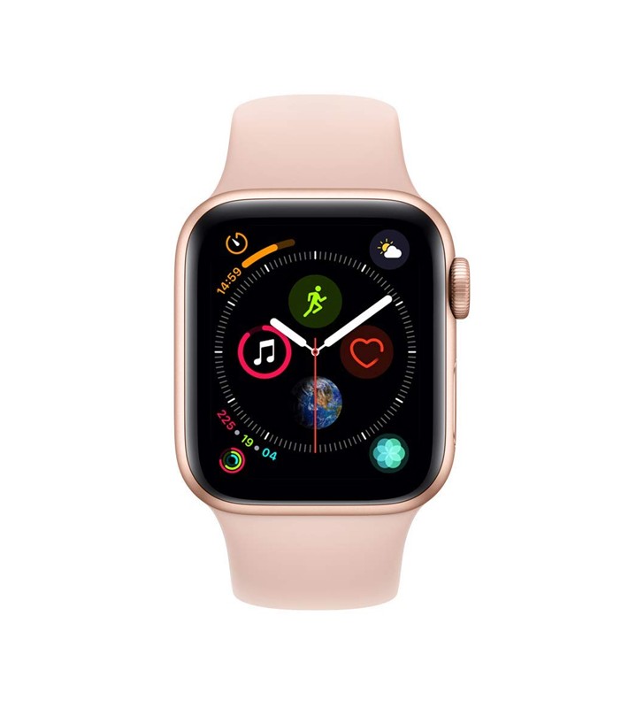 Smartwatch Apple Watch Series 4 (A2007) 40mm 16GB LTE GPS OLED Touchscreen Aluminium Gold