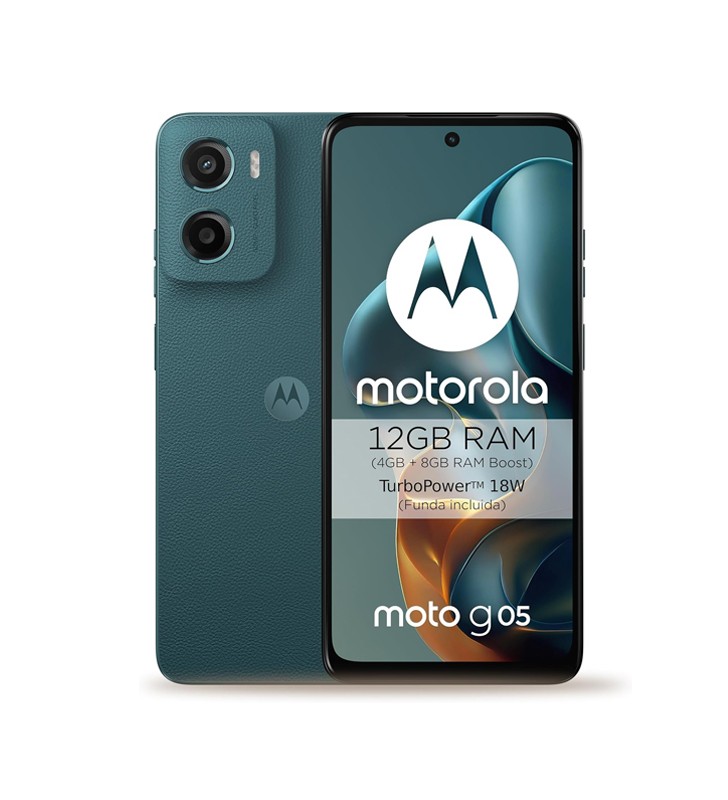 Smartphone Motorola Moto G05 128GB 6.67 LCD 50MP Green [Grade A]"