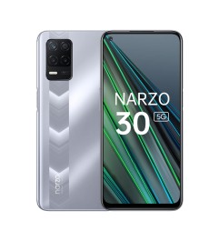 Smartphone Realme Narzo 30 5G 128GB 6.5 AMOLED 48MP Silver [Grade A]"
