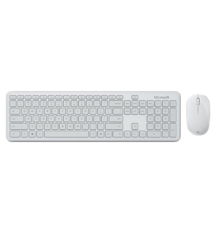 Kit Tastiera e Mouse Microsoft Desktop Bluetooth QHG-00040 QWERTY Italiano Bianco [NUOVO]