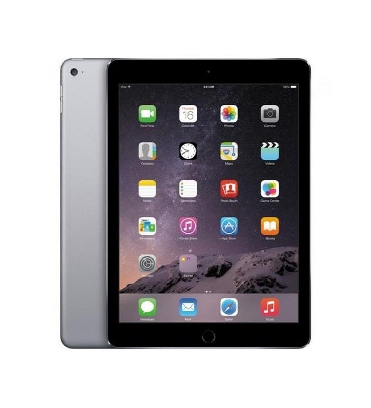 iPad Air 2 2014 (A1567) 32GB SpaceGray MGHX2TY/A 9.7 WiFi Cellular 4G LTE Retina Grigio Siderale [Grade B]"