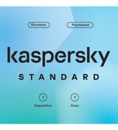 Kaspersky Standard per 1 dispositivo – 1 anno – Card BS IT
