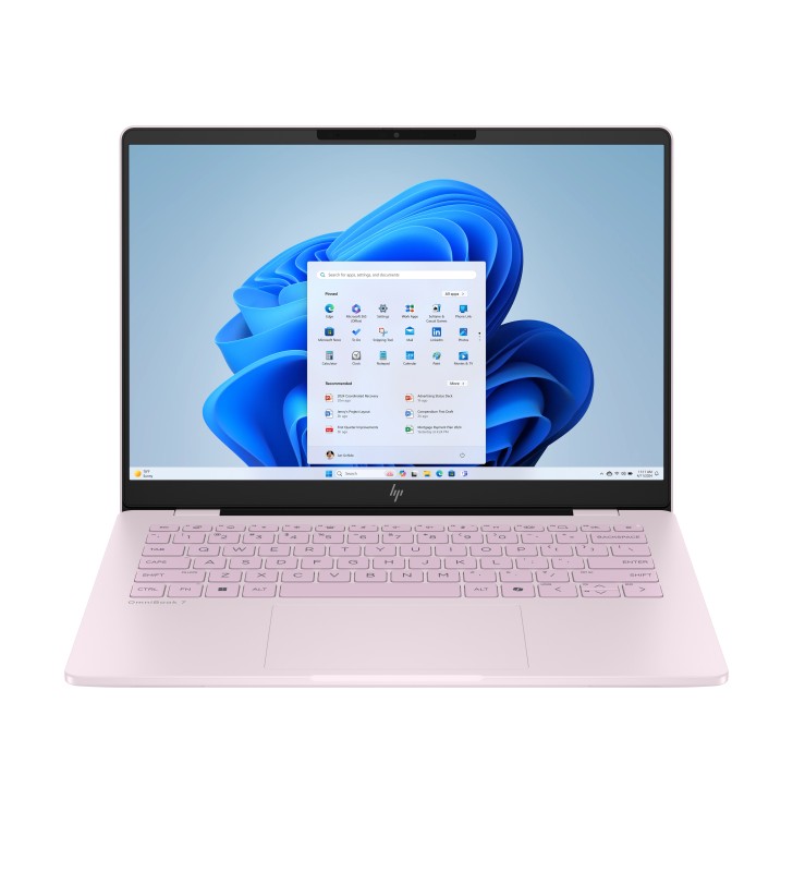 Notebook HP OmniBook 7 AI 14-fr0009nl Core Ultra 7 255H 2GHz 32GB 1TB SSD 14 AG WUXGA LED Windows 11 Home"