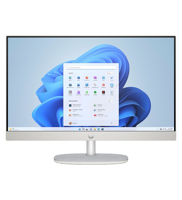 PC HP All in One 27-cr0059nl Core i5-1335U 1.3GHz 16GB 512GB SSD 27 Full-HD LED Windows 11 Home"