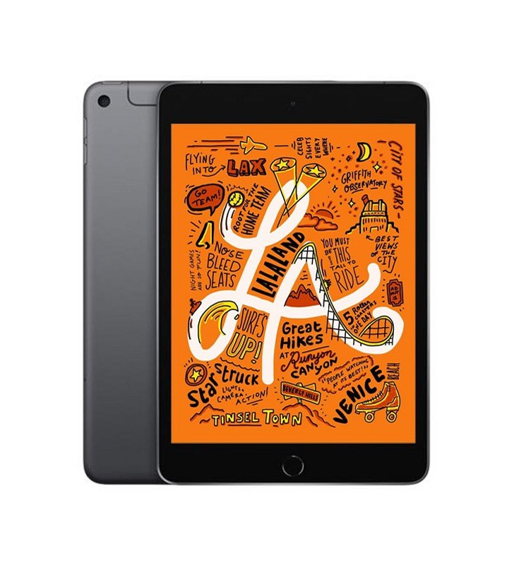 Apple iPad Mini 5 2019 (A2124) 64GB SpaceGray MUX52TY/A 7.9 WiFi Cellular LTE 4G Retina Grigio Siderale"