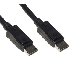 Cavo DisplayPort 1.4 Ultra HD 8000x4000 60Hz 32.4Gbps Maschio/Maschio 2m Rame Tpe Halogenfree Contatti Dorati