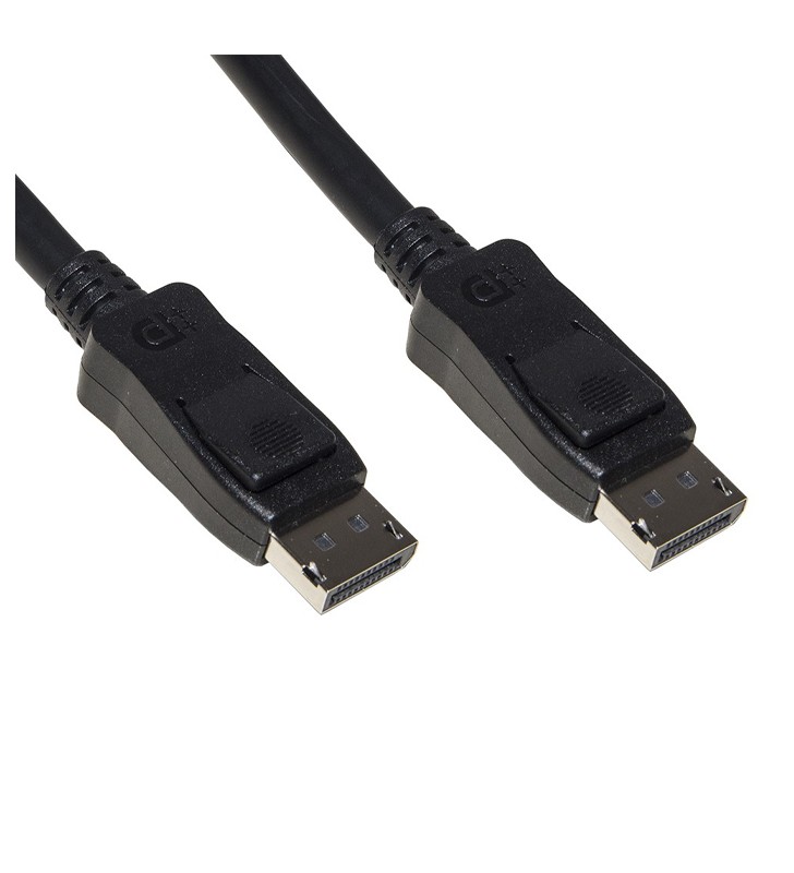 Cavo DisplayPort 1.4 Ultra HD 8000x4000 60Hz 32.4Gbps Maschio/Maschio 2m Rame Tpe Halogenfree Contatti Dorati