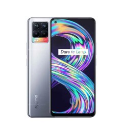 Smartphone Realme 8 4G 128GB 6.4 Super AMOLED 64MP Silver [Grade B]"
