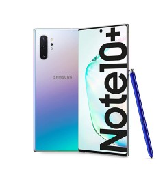 Smartphone Samsung Galaxy Note 10+ SM-N975F 256GB 6.8 16MP Silver [Grade C+]"