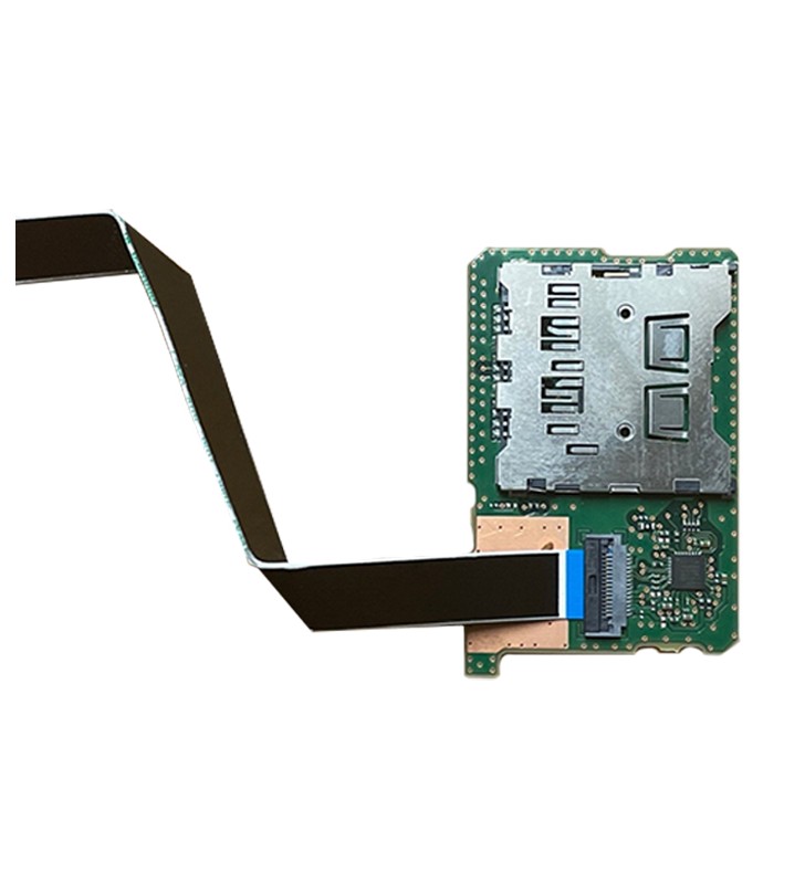 Scheda Lettore Card SD per Fujitsu LifeBook U7410 U749 Series P/N CP777488-Z1 Originale