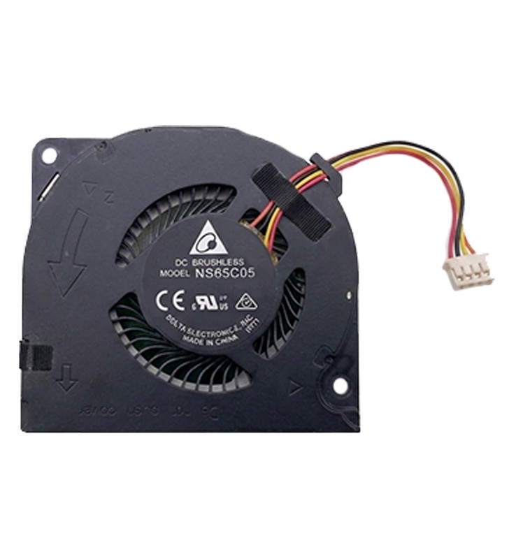 Ventola di Raffredamento CPU per Fujitsu LifeBook U7410 Series P/N NS65C05 (CA49600-0970) Originale