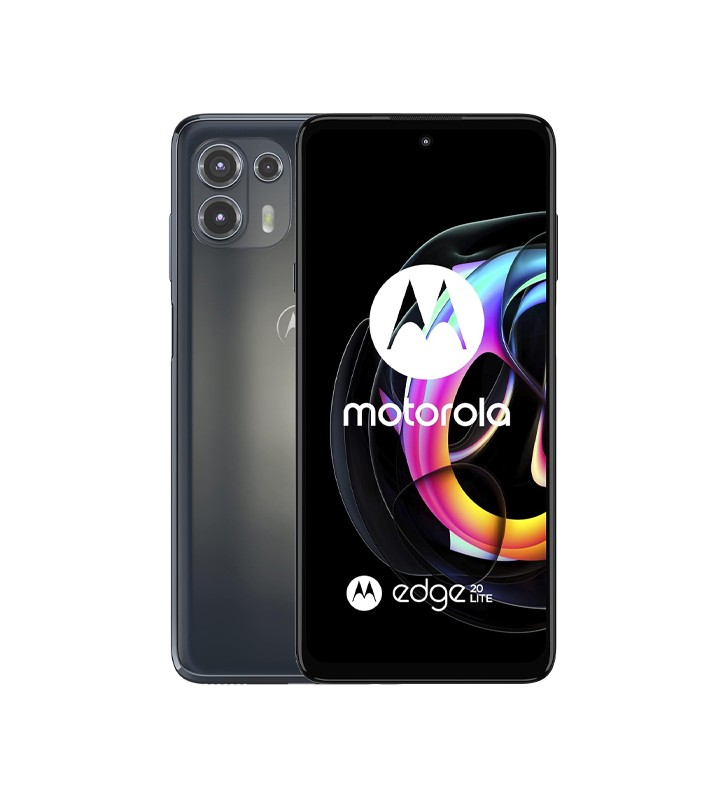 Smartphone Motorola Edge 20 Lite 5G 128GB 6.6 OLED 108MP Graphite"