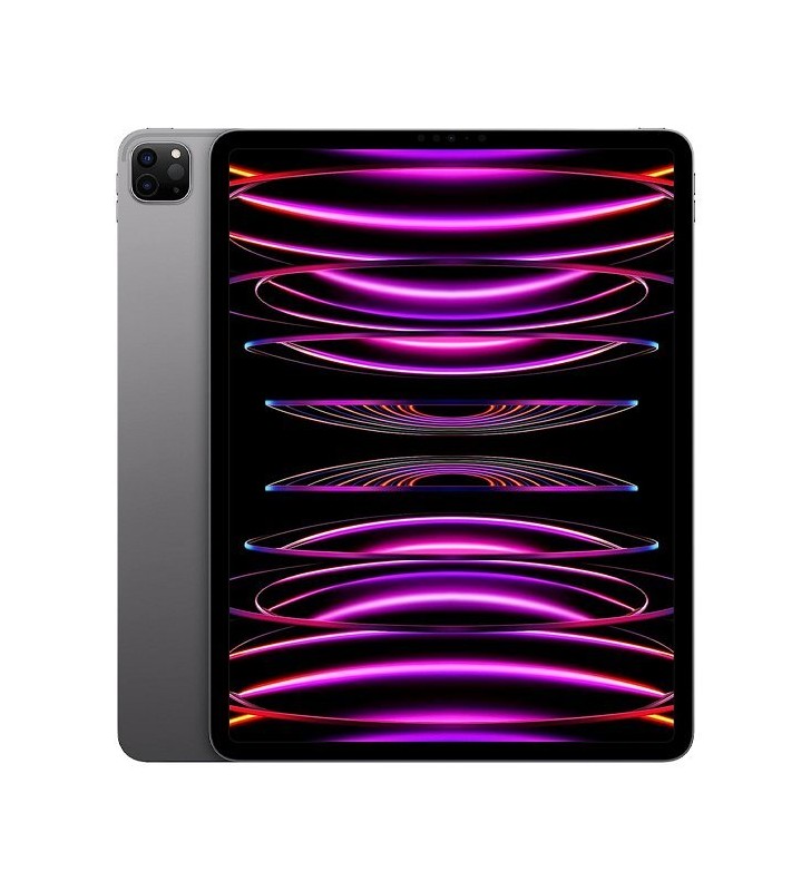 Apple iPad Pro 6 2022 (A2436) 256GB SpaceGray Chip M2 MNXU3TY/A 12.9 WiFi Cellular Retina Grigio Siderale"