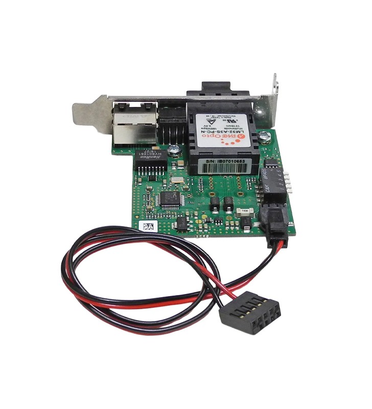 Microsens MS484160USB-LP Fast Ethernet Bridge PC Card 10/100Base-TX/100Base-FX 65x65 mm