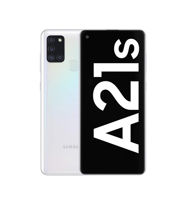Smartphone Samsung Galaxy A21s SM-A217F 128GB 6.5 PLS 48MP White [Grade B]"
