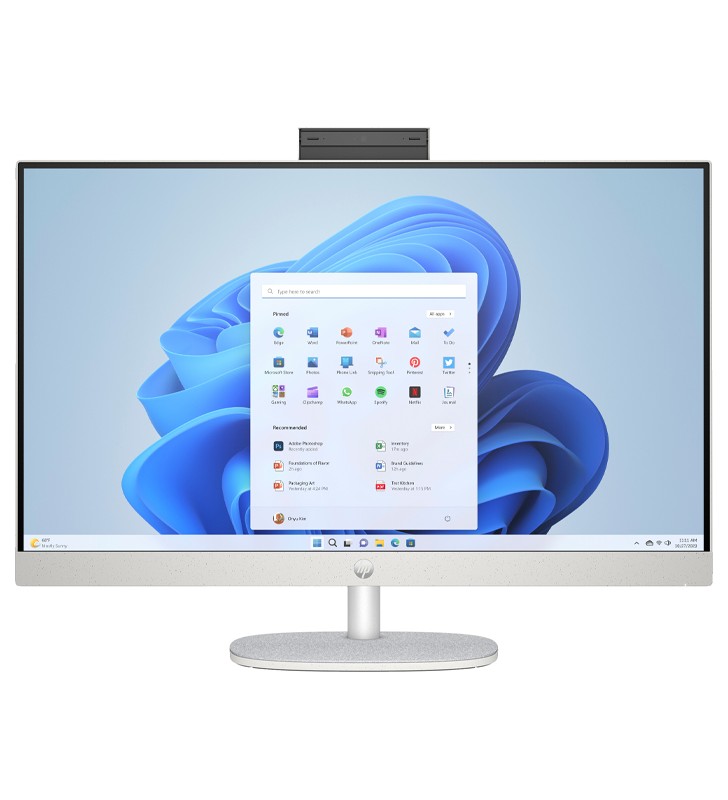 PC HP All in One 27-cr0046nl AMD Ryzen 7 7730U 2.0GHz 16GB 1TB SSD 27 Full-HD LED Windows 11 Home"