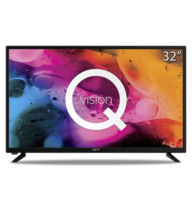 TV QBell QT32A03 32 Pollici 1366x768 HD LCD DVB-T2 Black [Grade B]