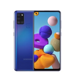 Smartphone Samsung Galaxy A21s SM-A217F 128GB 6.5 PLS 48MP Blue [Grade B]"