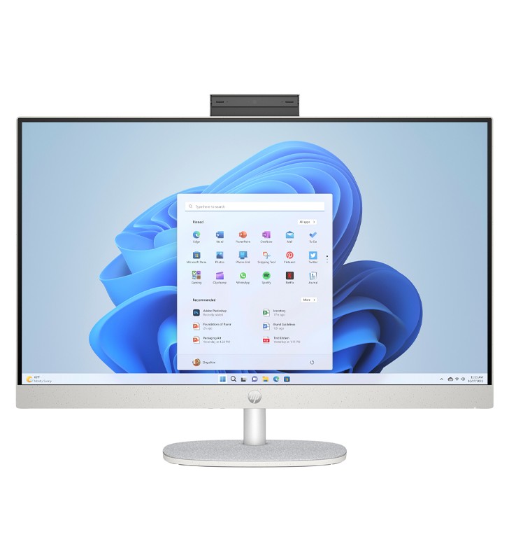 PC HP All in One 27-cr0066nl AMD Ryzen 7 7730U 2GHz 16GB 1TB SSD 27 Full-HD LED Windows 11 Home"