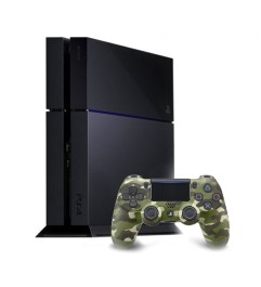 Console Sony Playstation 4 500GB HDD Blu-Ray/DVD Controller Incluso Military Gray [Grade B]