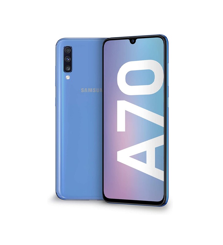 Smartphone Samsung Galaxy A70 SM-A705FN 128GB 6.7 SAMOLED 32MP Blue [Grade C+]"
