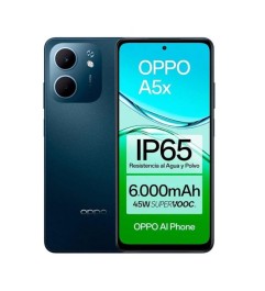 Smartphone Oppo A5x CPH2725 128GB 6.67 IPS LCD 32MP Blue [Grade A]"