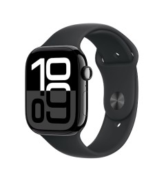 Smartwatch Apple Watch Series 10 GPS (A2999) Aluminium 46mm 32GB OLED Touchscreen JetBlack [Grade B]