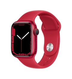 Smartwatch Apple Watch Series 7 GPS (A2474) 45mm 32GB OLED Touchscreen Red [Grade C+]