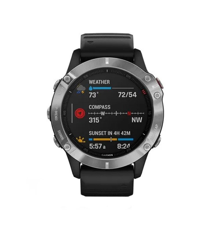 Smartwatch Garmin Fenix 6 Bluetooth GPS 47mm MIP Silver [Grade A]