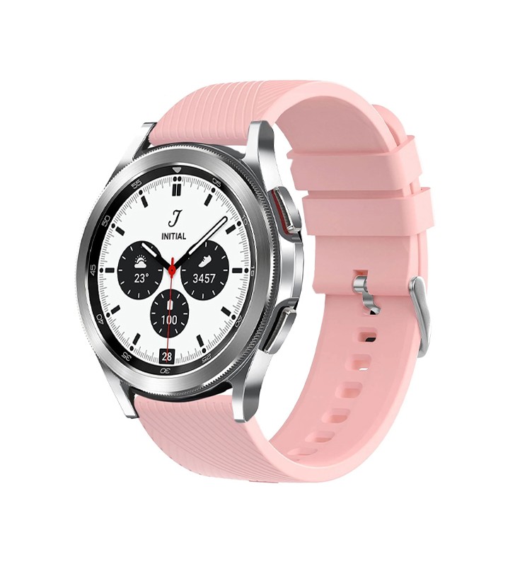 Smartwatch Samsung Galaxy Watch4 Classic SM-R880 42mm OLED Touchscreen WiFi GPS Silver Pink [Grade B]