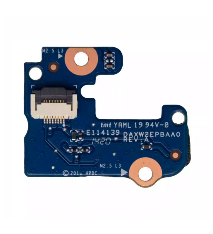 Scheda interruttore pulsante di Accensione per HP ZBook 15 G6 Series P/N DAXW2EPBAA0 Originale