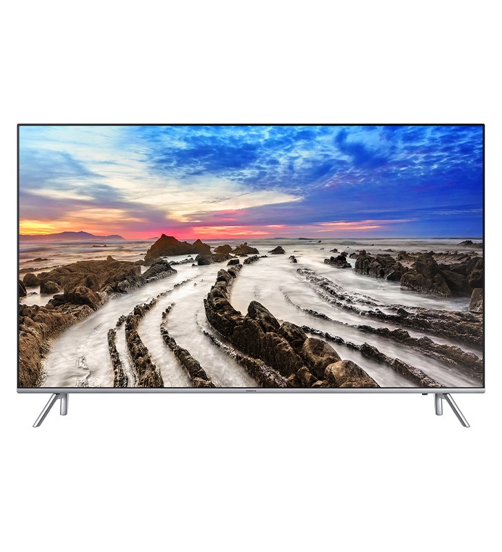 TV Samsung UE55MU7000TXZT 55 Pollici 3840x2160 4K UHD Smart TV LED DVB-T2 Black Silver